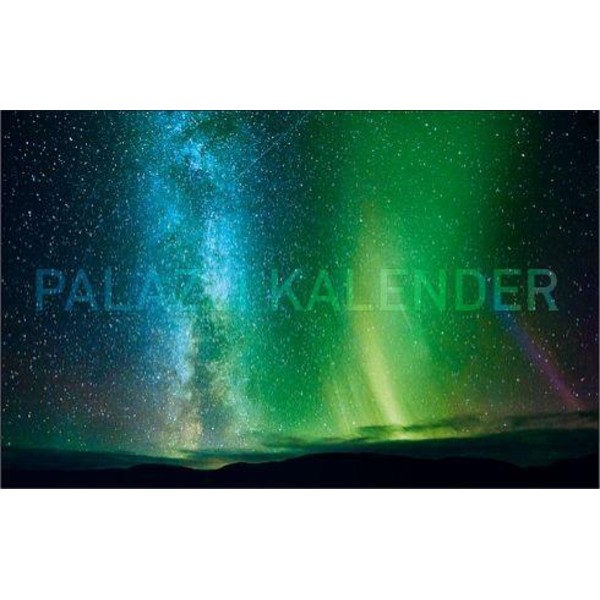 Palazzi Verlag Calendarios Calendario de auroras boreales Polarlicht - Himmlisches Leuchten