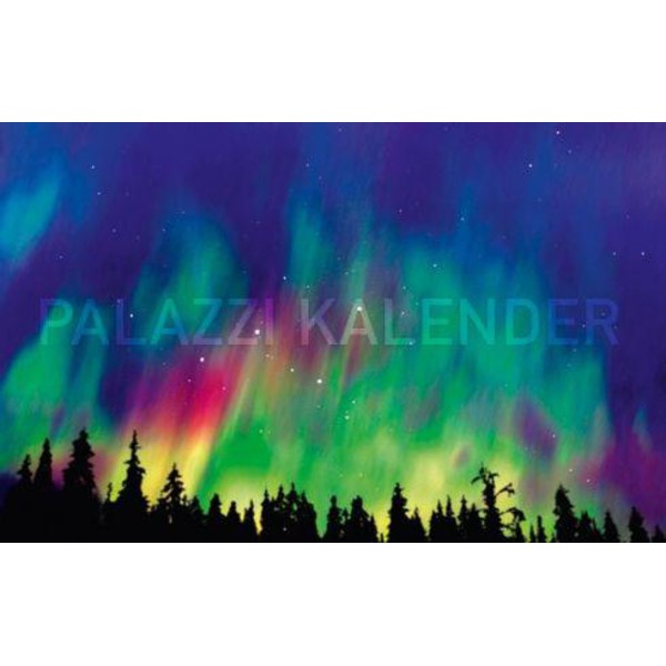 Palazzi Verlag Calendarios Calendario de auroras boreales Polarlicht - Himmlisches Leuchten