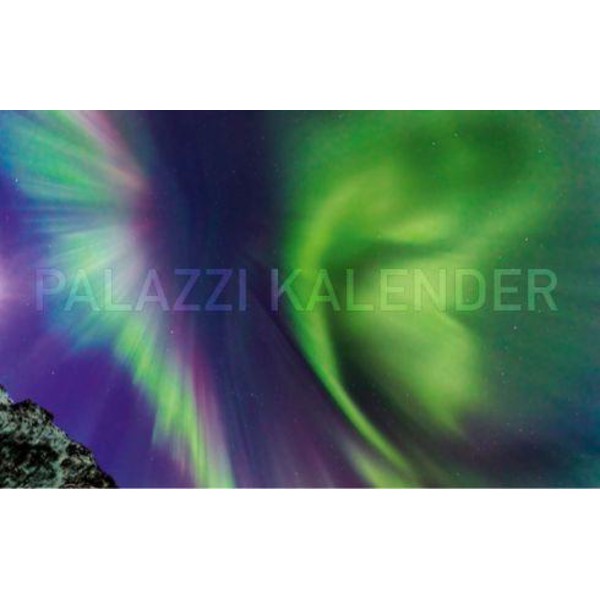 Palazzi Verlag Calendarios Calendario de auroras boreales Polarlicht - Himmlisches Leuchten