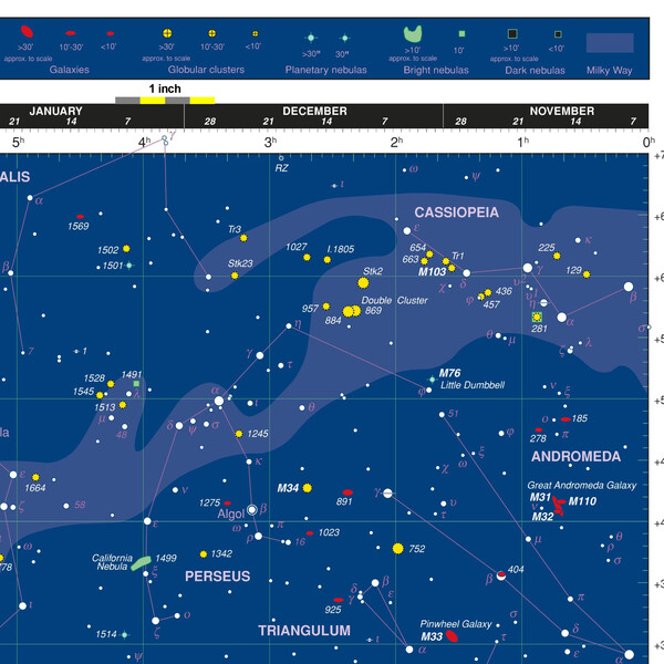 Orion Póster Mapa plegable Deep Map 600