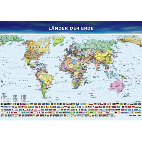 Klett-Perthes Verlag Mapamundi Los paises de la Tierra