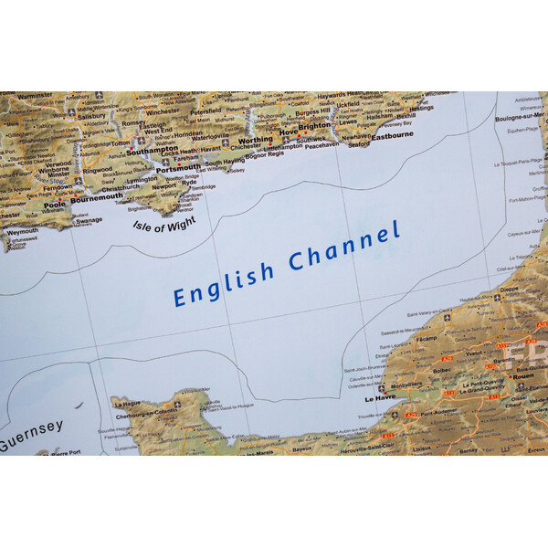 GeoMetro Mapa United Kingdom (100 x 140 cm)