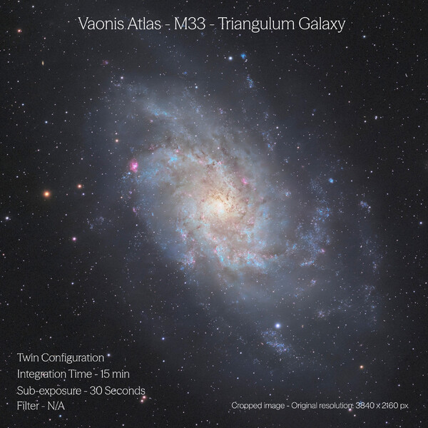 Vaonis Smart Telescope AP 80/360 Atlas Twin