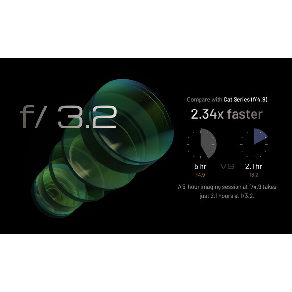William Optics Refractor apocromático AP 71/230 Mighty-Cat 71 WIFD