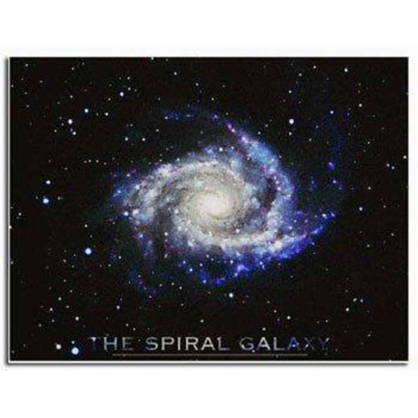 Póster Galaxia espiral en Antila