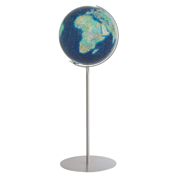 Columbus Globo terráqueo de pie Duo Azzurro 40cm