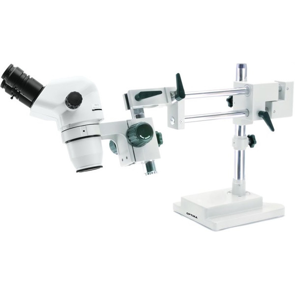 Optika Microscopio estéreo SZN-9, binocular, zoom, 7x-45x, de puente suspendido