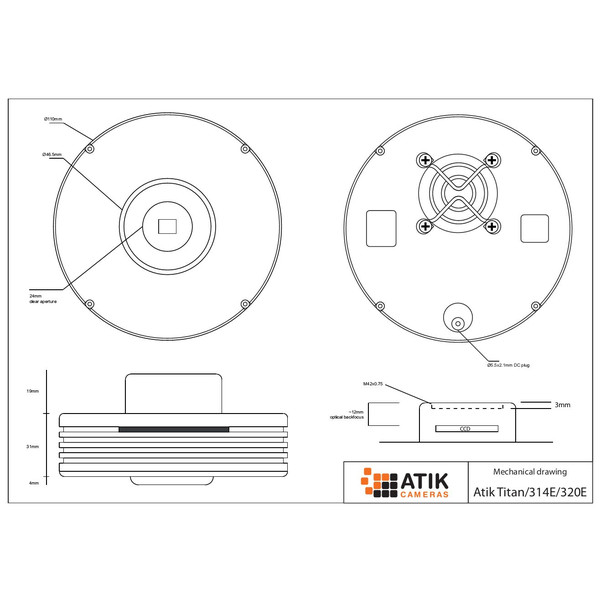 Atik Kamera 320E Mono