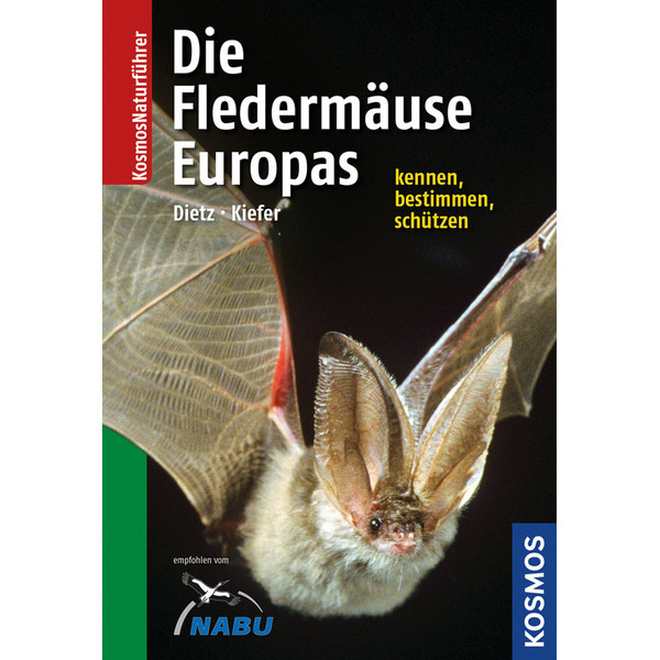 Kosmos Verlag Los murciélagos de Europa (libro "Die Fledermäuse Europas" en alemán)