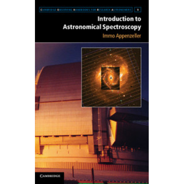 Cambridge University Press Introducción a la espectroscopia astronómica (libro "Introduction to Astronomical Spectroscopy" en inglés)