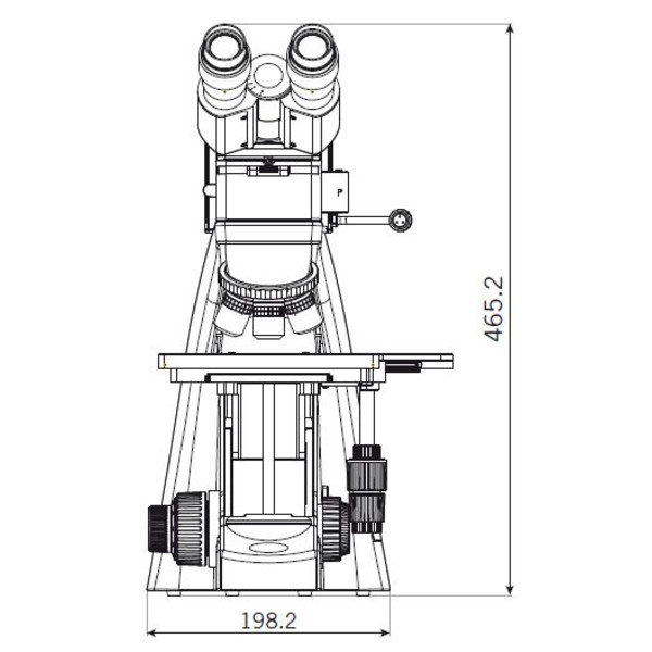 Motic Microscopio BA310 MET, binocular