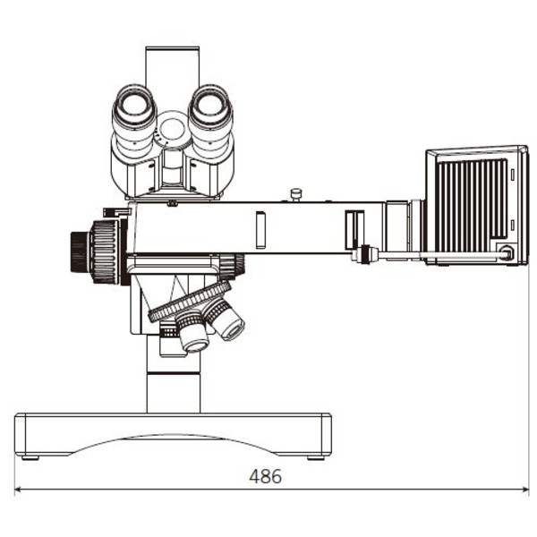 Motic Microscopio BA310 MET-H, binocular