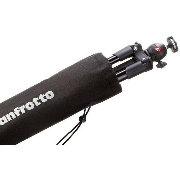 Manfrotto Trípode de aluminio Compact Light, negro