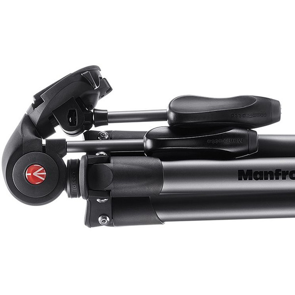 Manfrotto Kit de trípode para fotografía Compact Advanced, negro