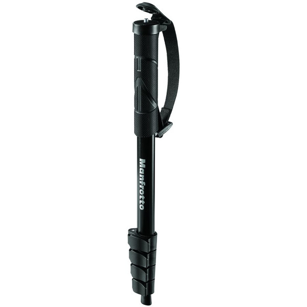 Manfrotto Trípode de una pata compacto y ligero, negro