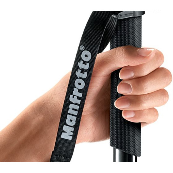 Manfrotto Trípode de una pata compacto y ligero, negro