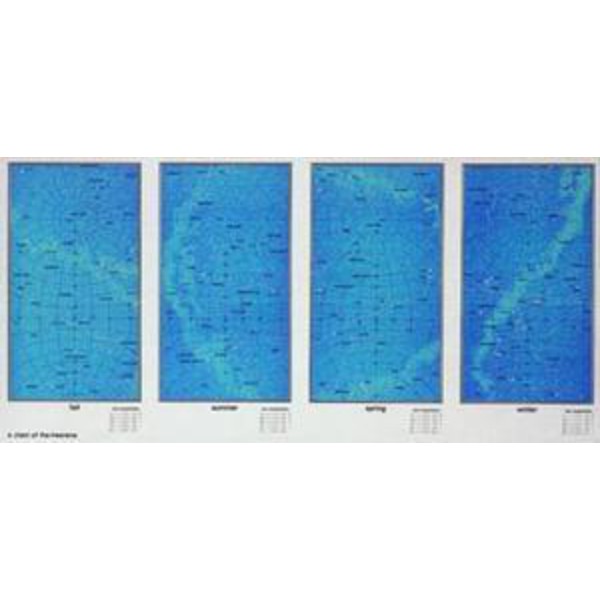 Poster Chart of the Heavens