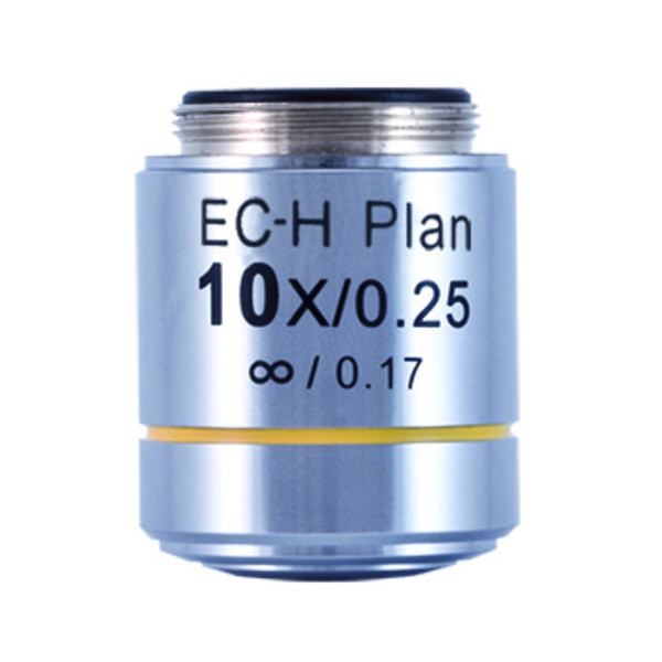 Motic objetivo CCIS plano acromát. EC-H PL 10x/0,25 (AA=17,4 mm)