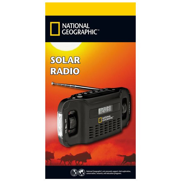 National Geographic Radio solar de