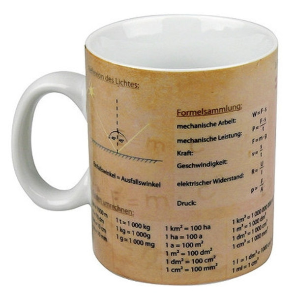 Könitz Taza de la sabiduría: física