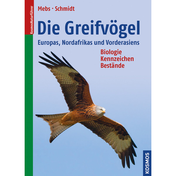 Kosmos Verlag Las aves rapaces de Europa, el Norte de África y Oriente Próximo (libro "Die Greifvögel Europas, Nordafrikas und Vorderasiens" en alemán)