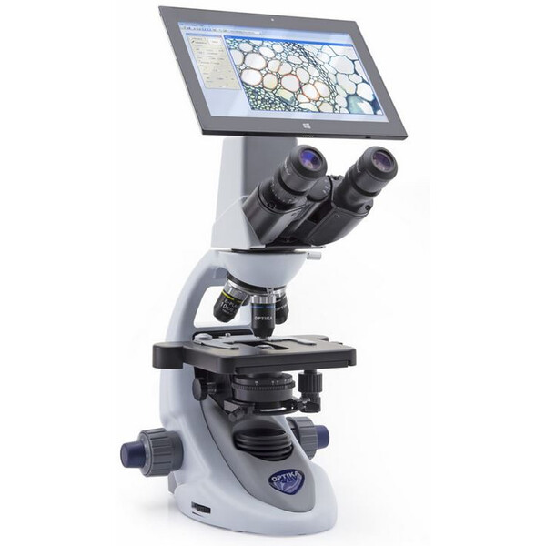 Optika Microscopio digital B-290TB, N-PLAN, con tablet PC