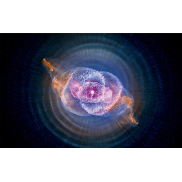 Palazzi Verlag Póster Cat's Eye Nebula - Hubble Space Telescope 75x50