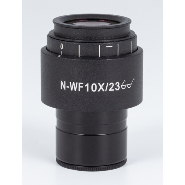 Motic Ocular N-WF 10x/23 mm, ajuste de dioptrías, ESD (SMZ-171)