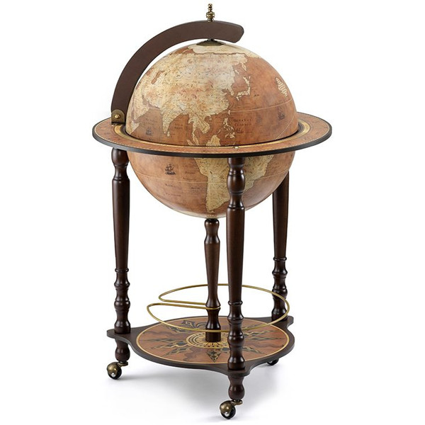 Zoffoli Globo minibar Da Vinci Rust 40cm