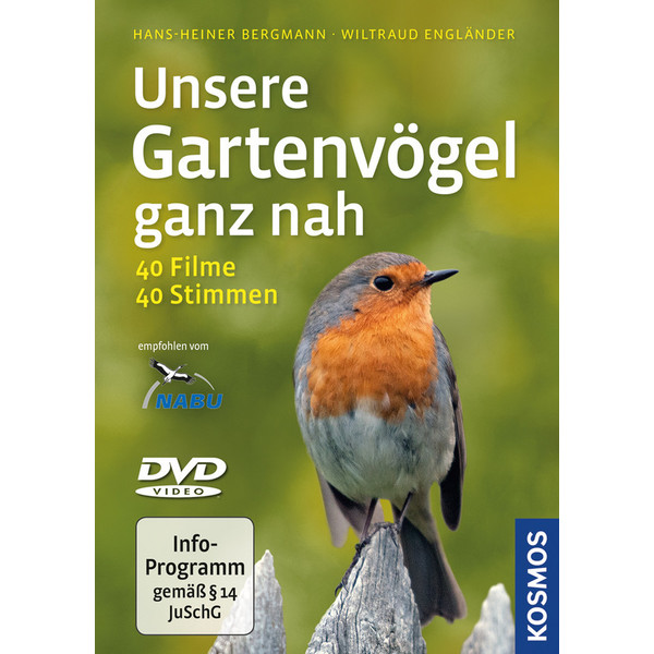 Kosmos Verlag Los pájaros de nuestro jardín de cerca, editorial Kosmos (libro "Unsere Gartenvögel ganz nah" en alemán)
