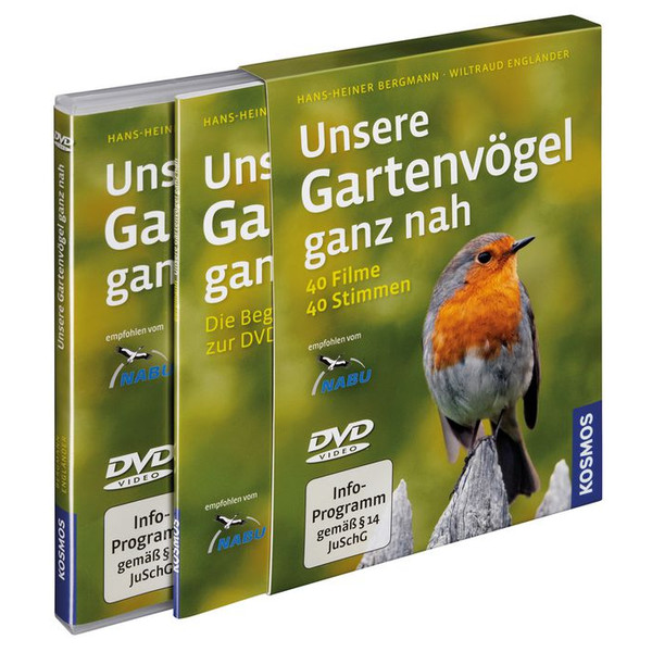 Kosmos Verlag Los pájaros de nuestro jardín de cerca, editorial Kosmos (libro "Unsere Gartenvögel ganz nah" en alemán)