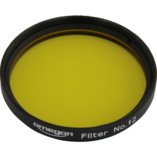 Omegon Filtro de color #12 amarillo de 2''