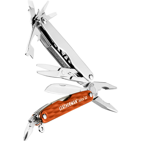 Leatherman Multiherramienta Multitool JUICE S2 Cinnabar Orange