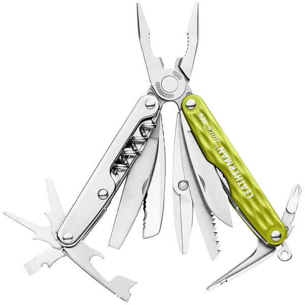 Leatherman Multiherramienta Multitool JUICE XE6 Moss-Yellow