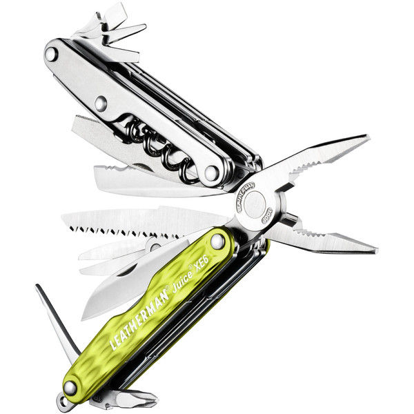 Leatherman Multiherramienta Multitool JUICE XE6 Moss-Yellow