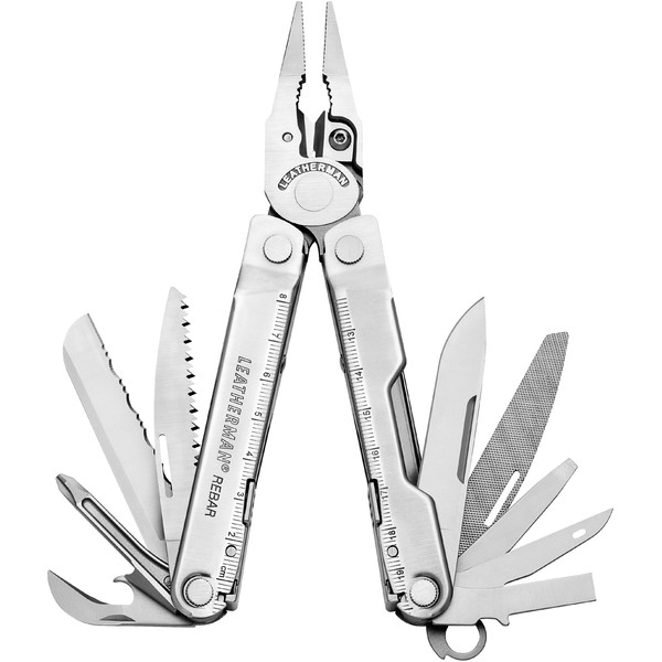 Leatherman Multiherramienta Multitool REBAR Silver