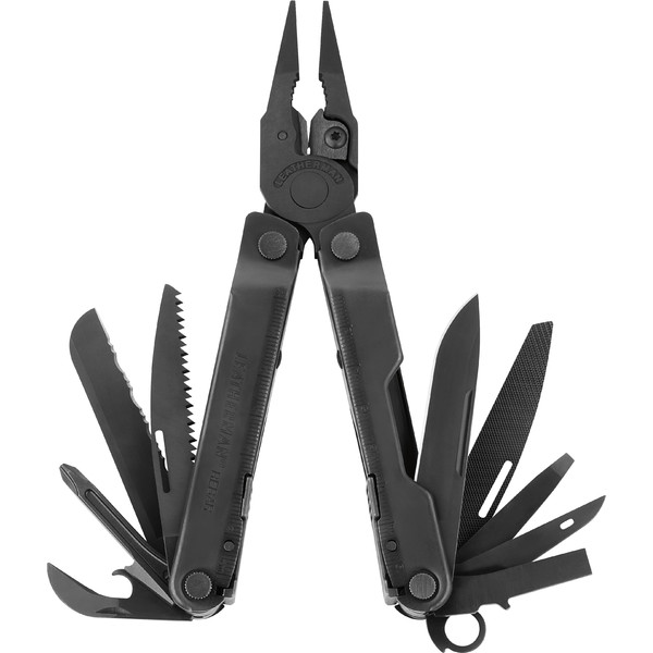 Leatherman Multiherramienta Multitool REBAR Black