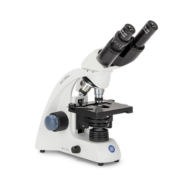 Euromex Microscopio MB.1152,DIN, bino,10x/18, LED, Akku, 1000x