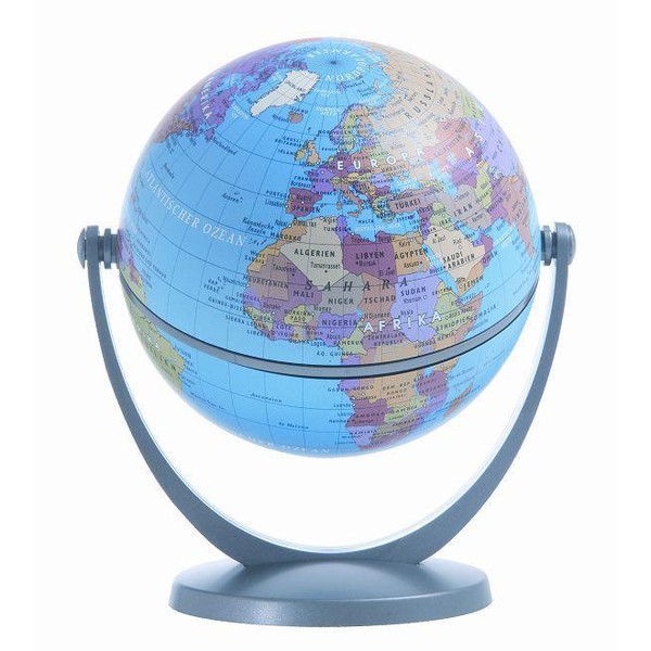 Stellanova Mini globos terráqueos Globo giratorio azul 10 cm