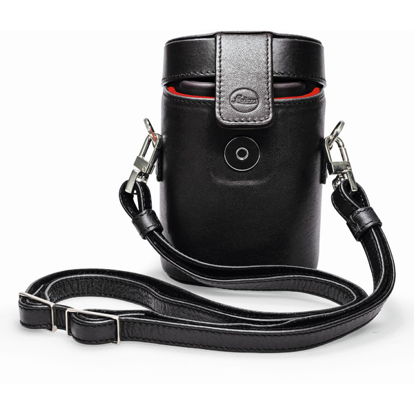 Leica Bolsa de piel negra para 10x25