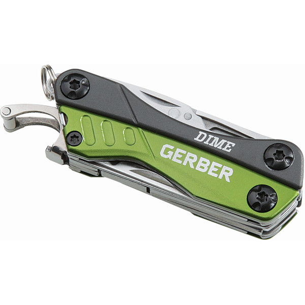 Gerber Kit multiherramienta mini DIME, gris-verde