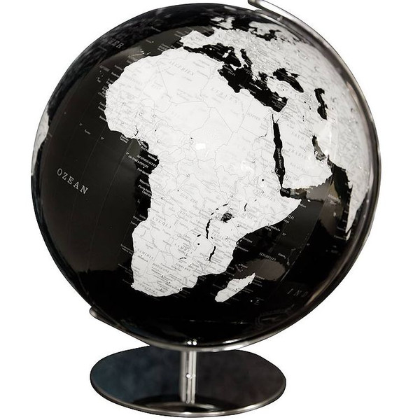 Columbus Globo terráqueo Artline black Swarovski Zirkonia 36cm