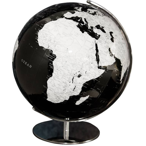 Columbus Globo terráqueo Artline black con piedras Swarovski 40 cm