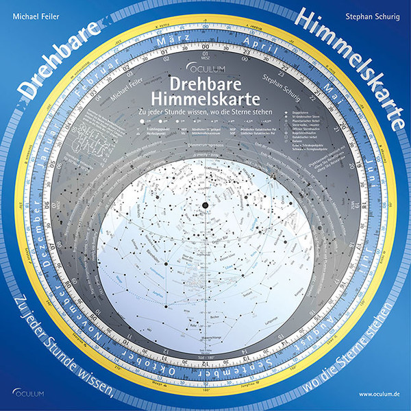 Oculum Verlag Mapa celestial giratorio