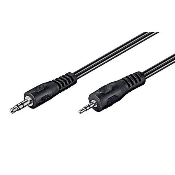 Enchufe de 2,5 mm a enchufe de 3,5 mm