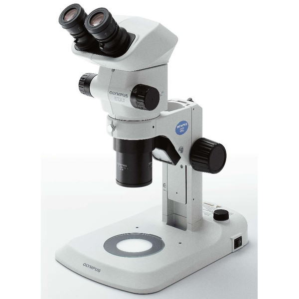 Evident Olympus Microscopio stereo zoom SZX7, bino, 0,8x-5,6x, para anillo de luz