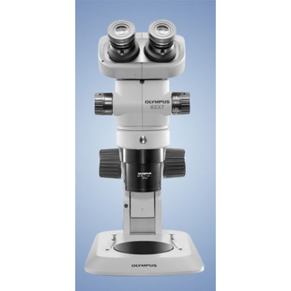 Evident Olympus Microscopio stereo zoom SZX7, bino, 0,8x-5,6x, para cuello de cisne