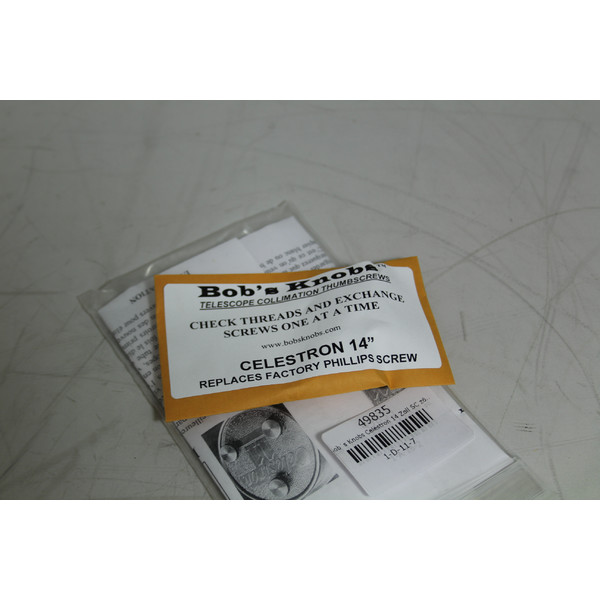 Bobs Knobs 14" Celestron SC en pulgadas