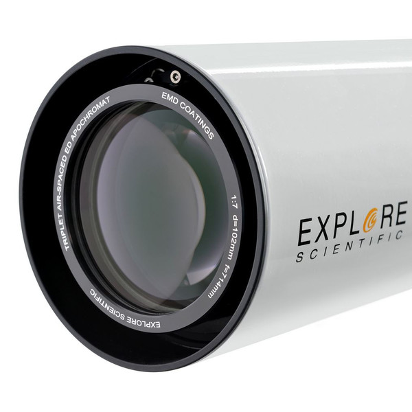 Explore Scientific Refractor apocromático AP 102/714 ED FCD-1 Alu Hexafoc OTA