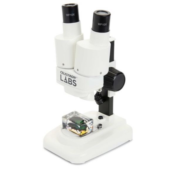 Celestron Microscopio estereo LABS S20, 20x LED,
